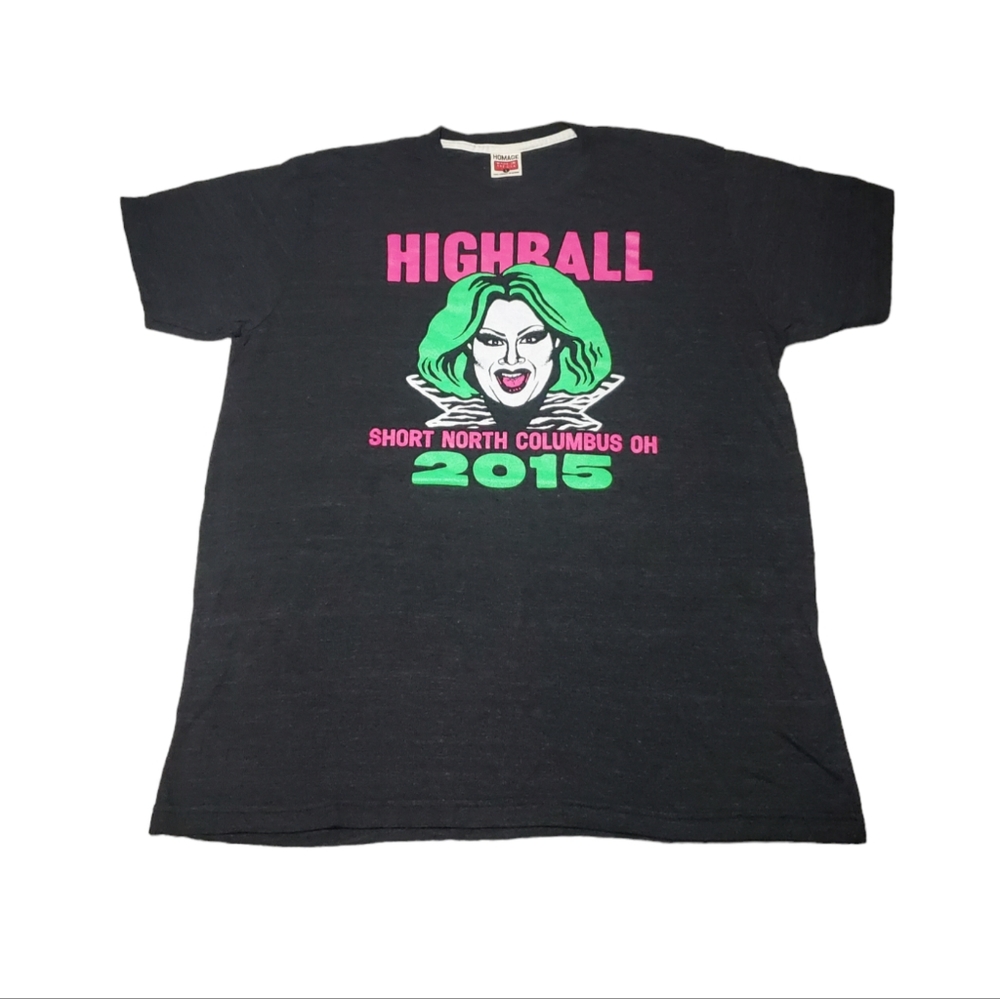 Old School Homage Highball 2015 tee